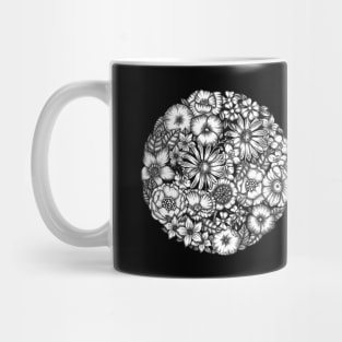 floral sphere Mug